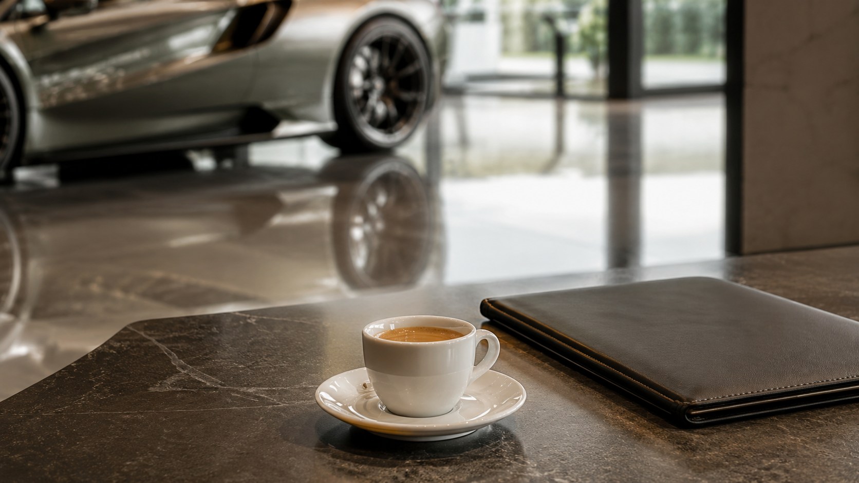 Un espresso au showroom VANTERRA